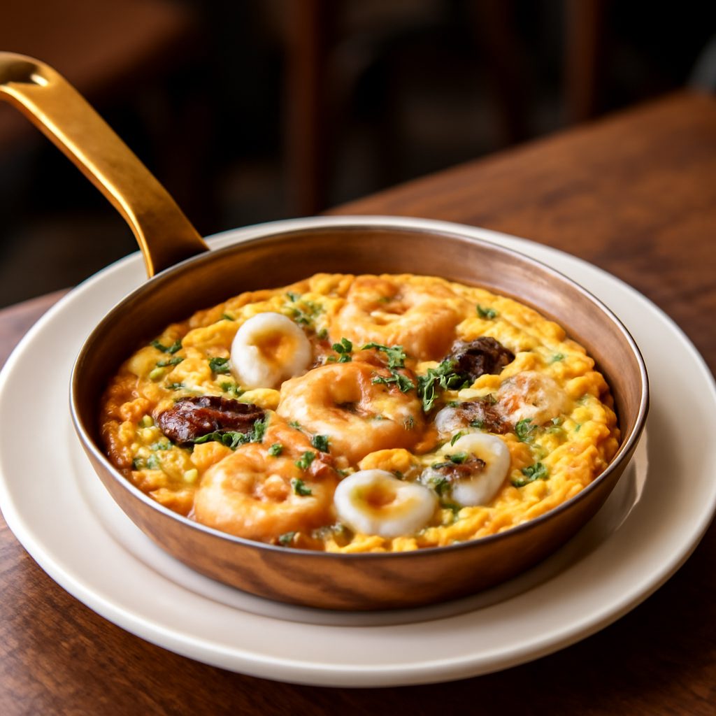 Frittata di Frutti di Mare alla Francese