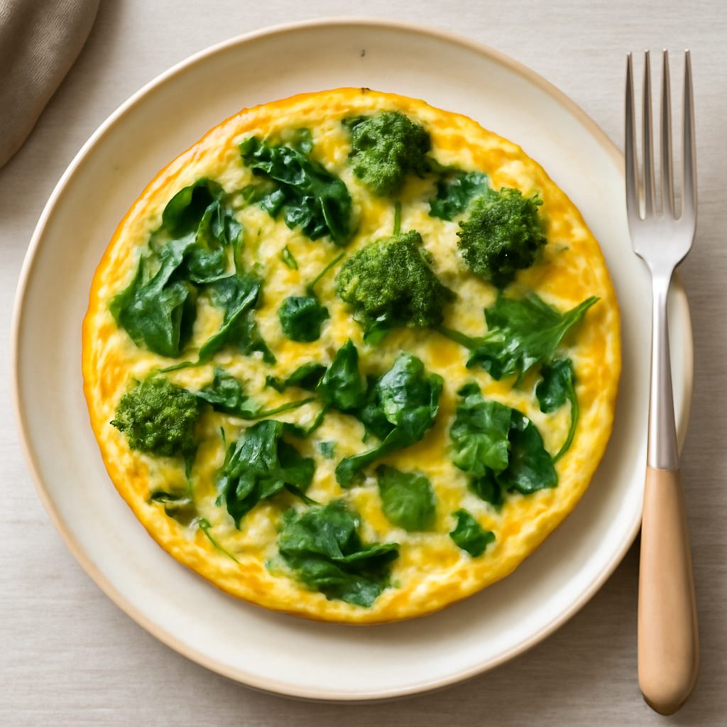 Frittata di asparagi e mandorle