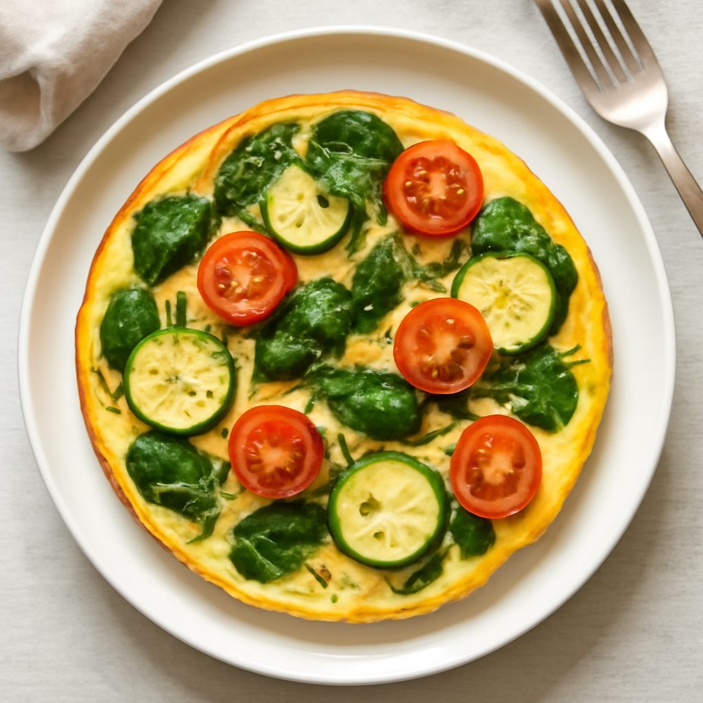Frittata di capra e cipolle caramellate