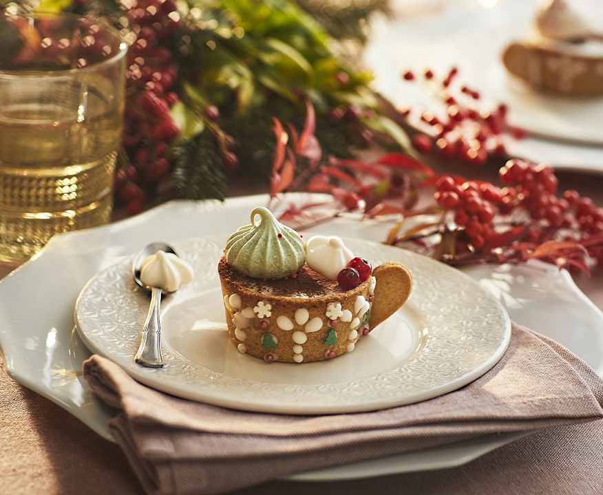 Frolla alla cannella segnaposto tazzina Low Fat