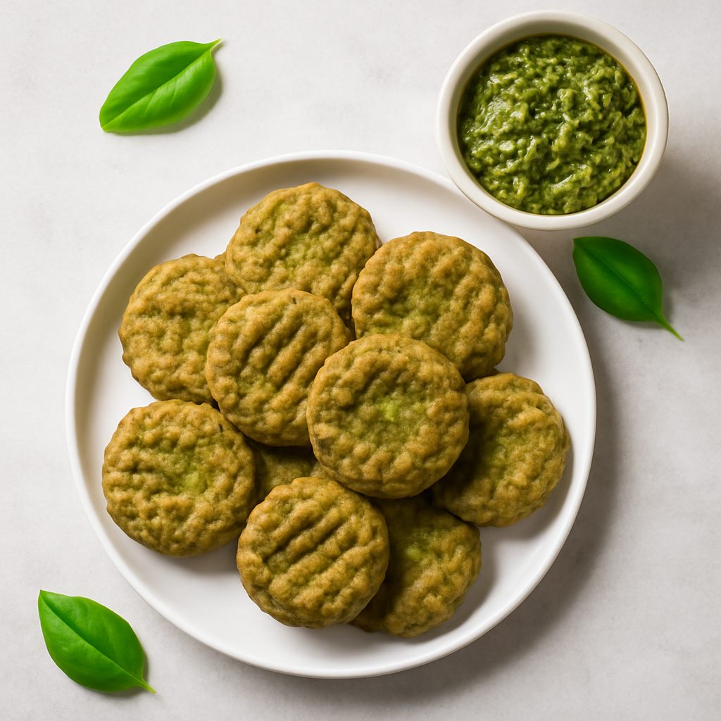 Frollini al pesto proteici low-carb