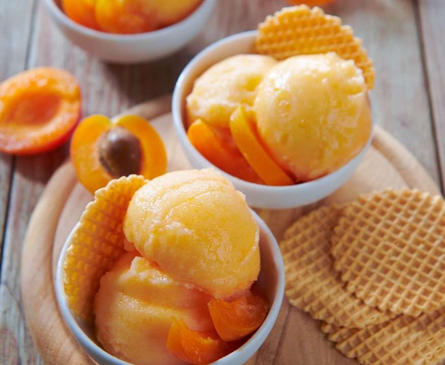 Frozen yogurt all'albicocca Protein