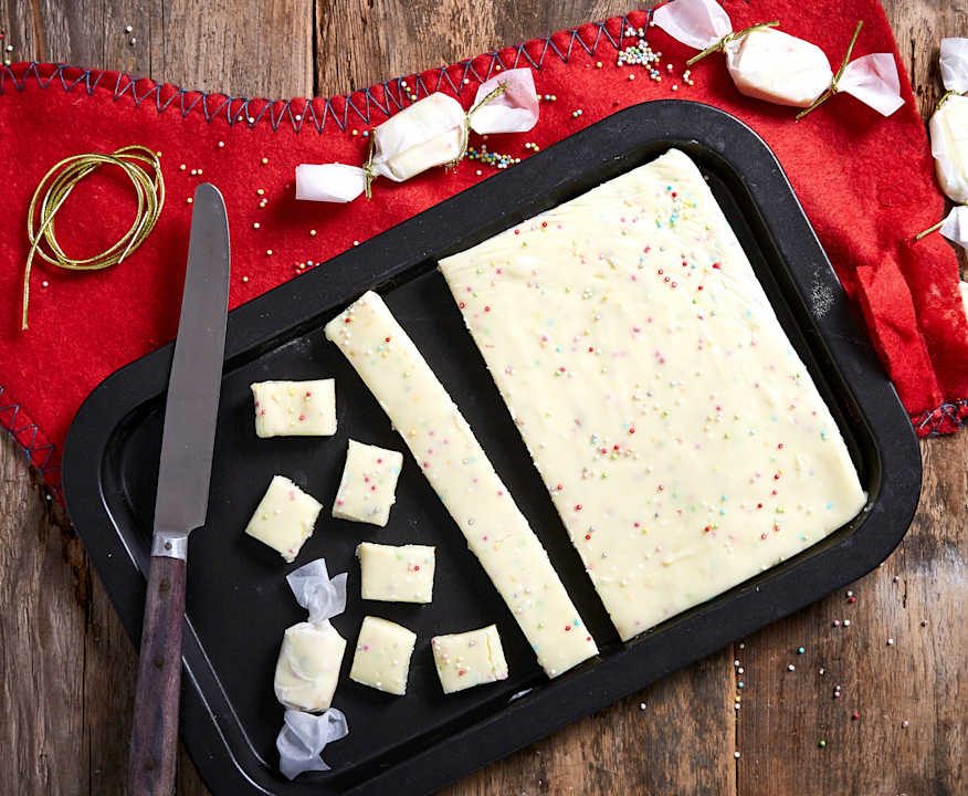 Fudge al limone e confetti all'anice Protein