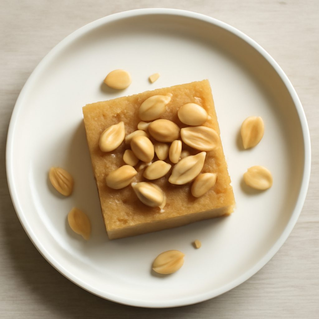 Fudge alle arachidi salate proteico low-carb