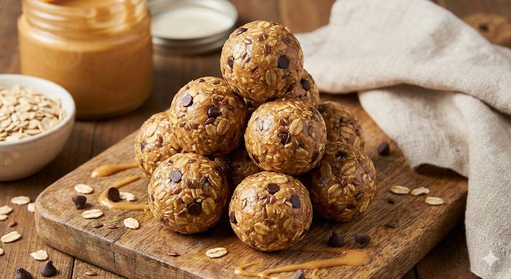 Energizzati la Giornata: Irresistibili Palline di Burro di Arachidi Senza Cottura (Salutari e Facili!) Low Carb