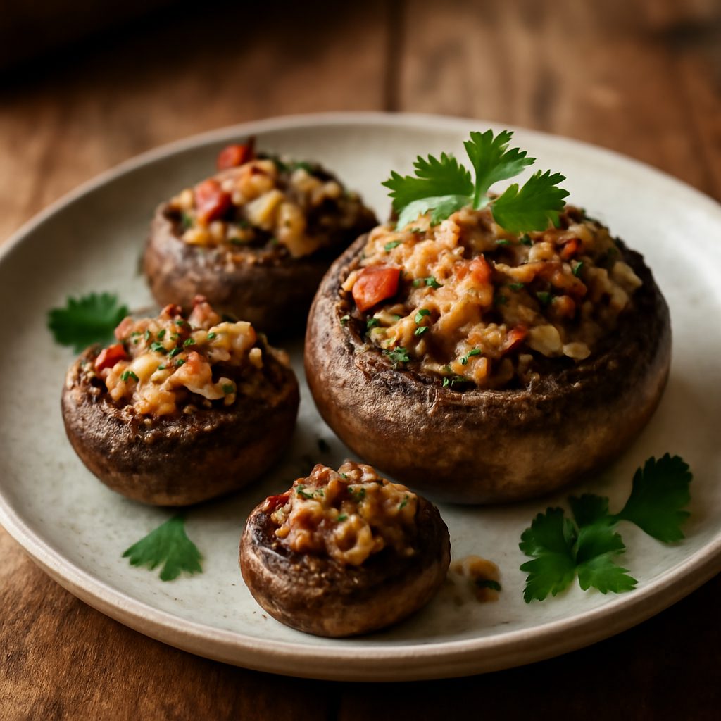 Funghi Ripieni Canadesi Light High-Protein