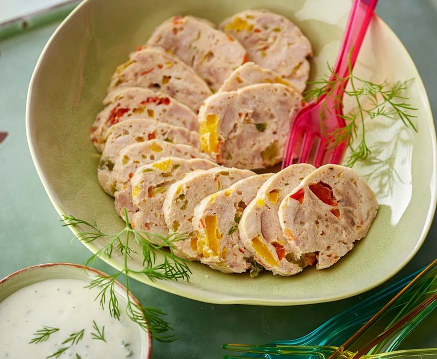 Galantina di pollo e yogurt profumato all'aneto Protein