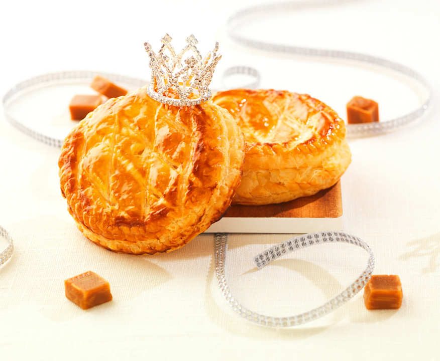Galette des rois alle mele caramellate Low Carb