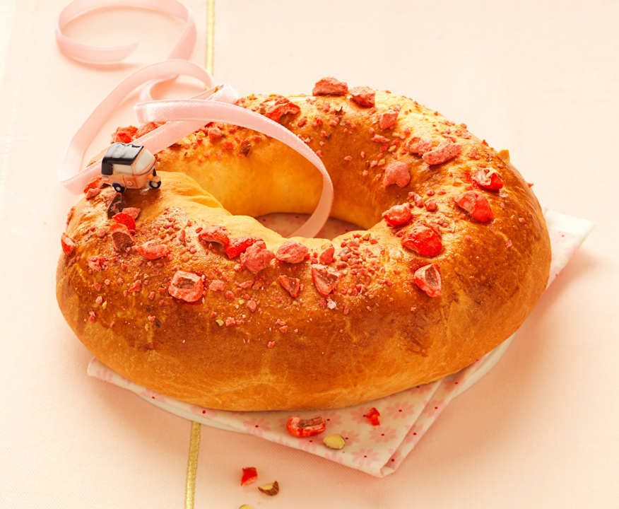 Galette des rois con codette rosa Protein
