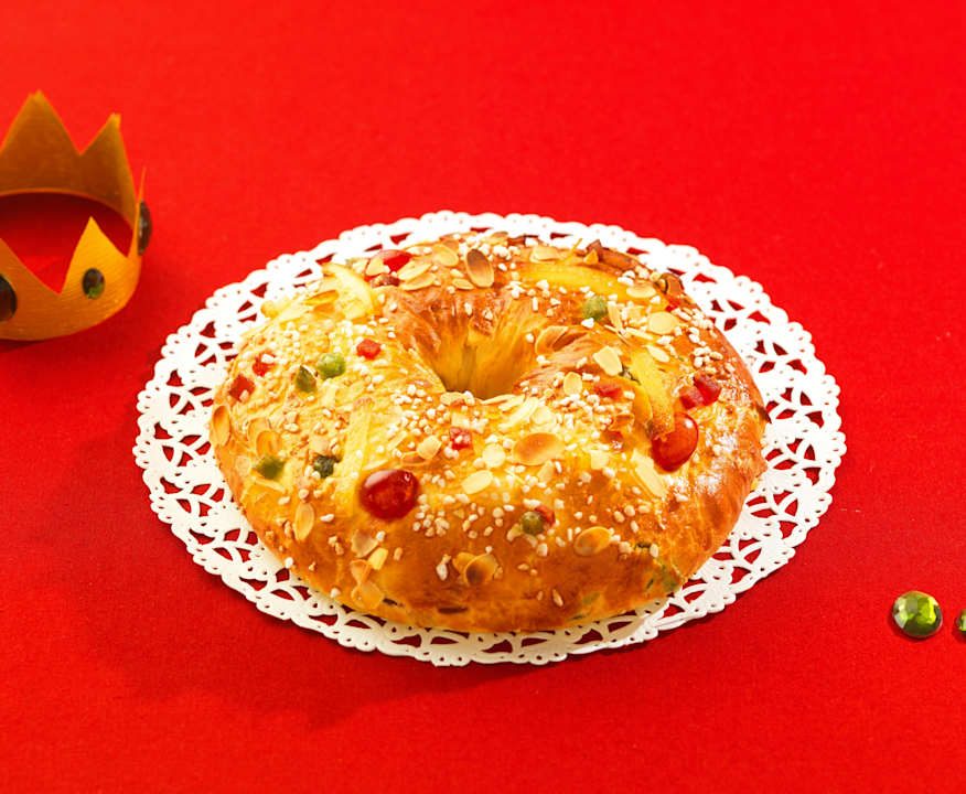 Galette des rois con frutta candita Low Carb