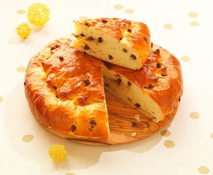 Galette des rois con gocce di cioccolato Protein