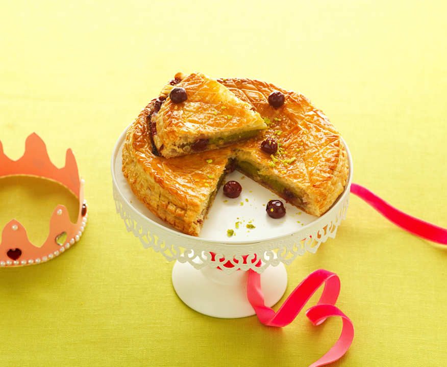 Galette des rois pistacchi e ciliegie Low Fat
