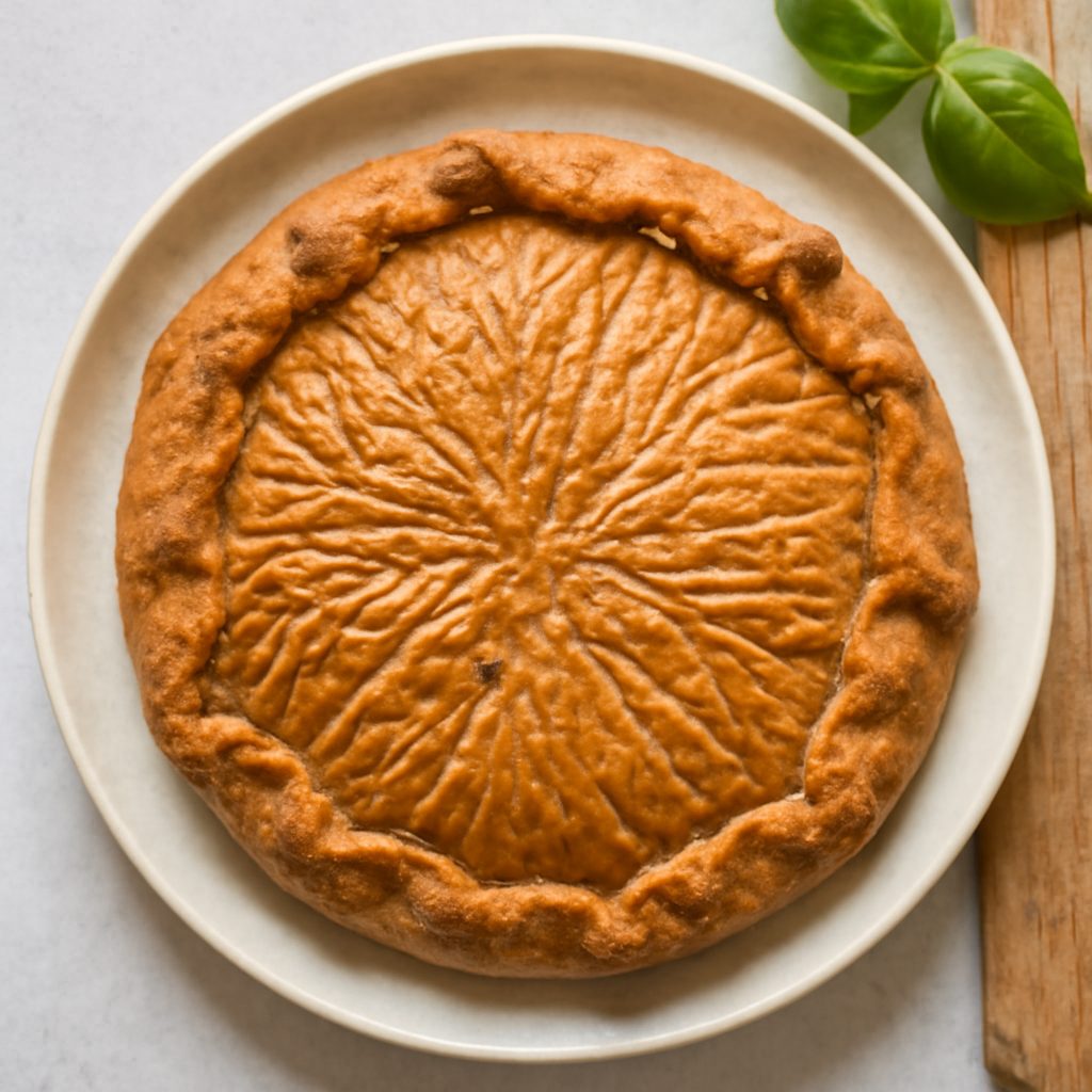 Galette des Rois Proteica Low-Carb con Gocce di Cioccolato