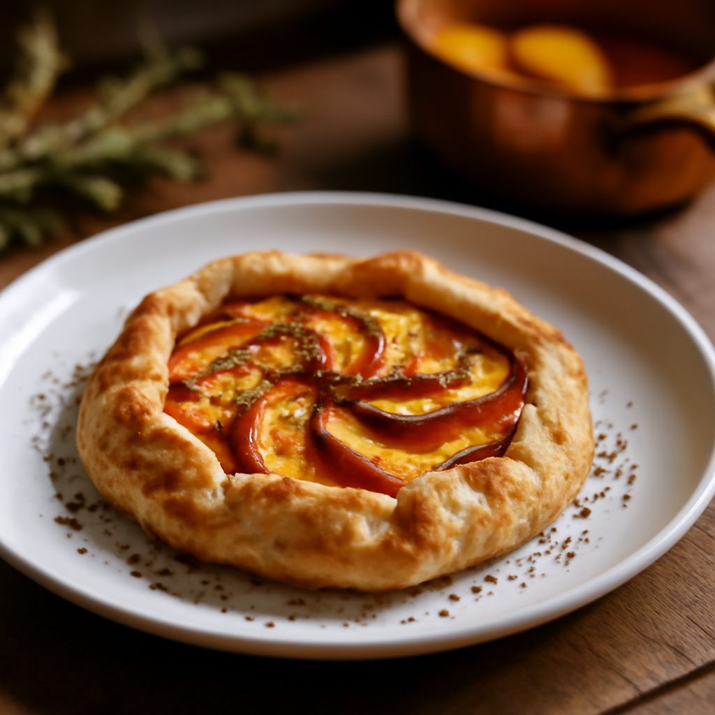 Galette di Pesche