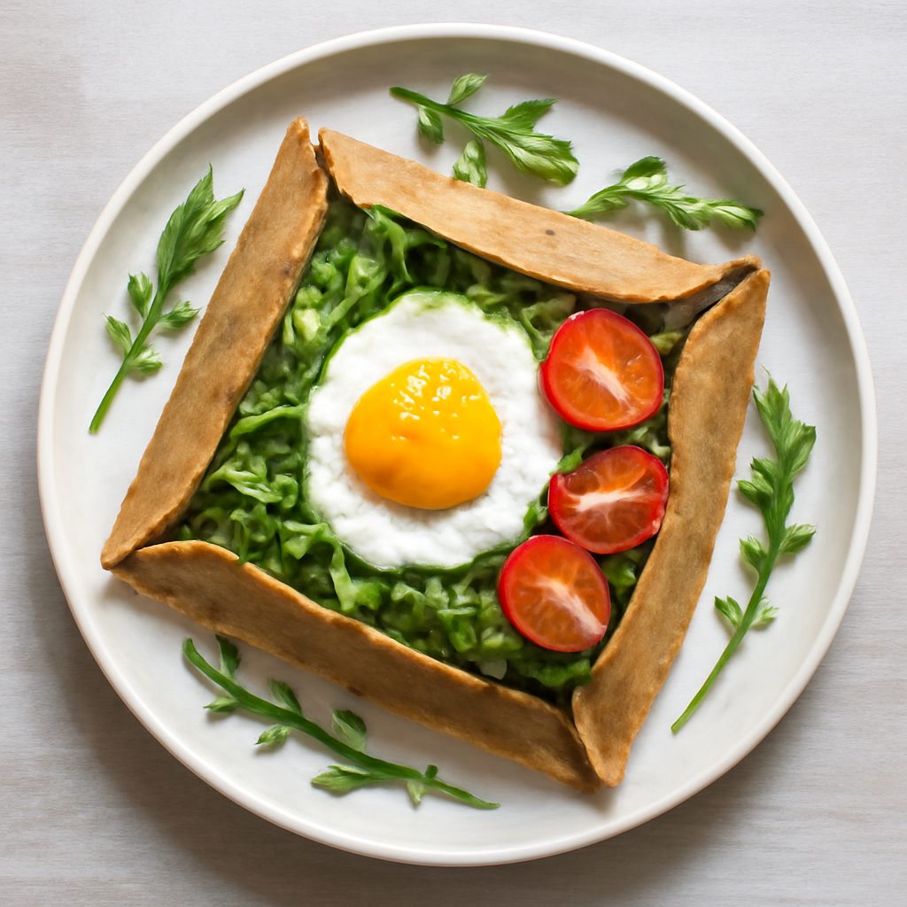 Galette con Pere e Uva