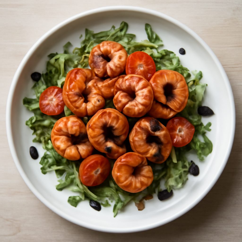 Gamberi al balsamico proteico low-carb