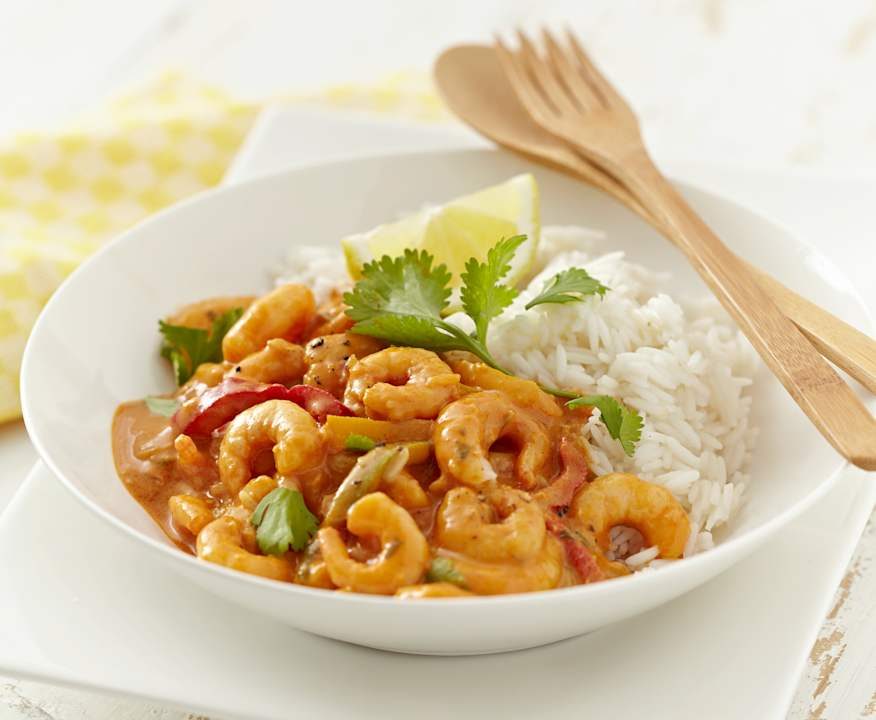 Gamberi in salsa speziata Low Carb