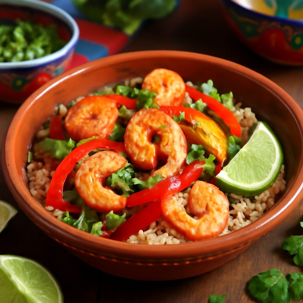 Gamberi in Stile Fajita