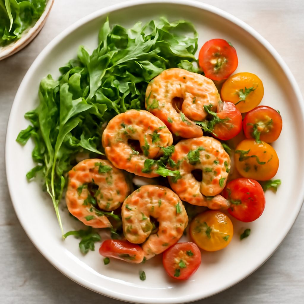 Gamberi insaporiti fit proteici