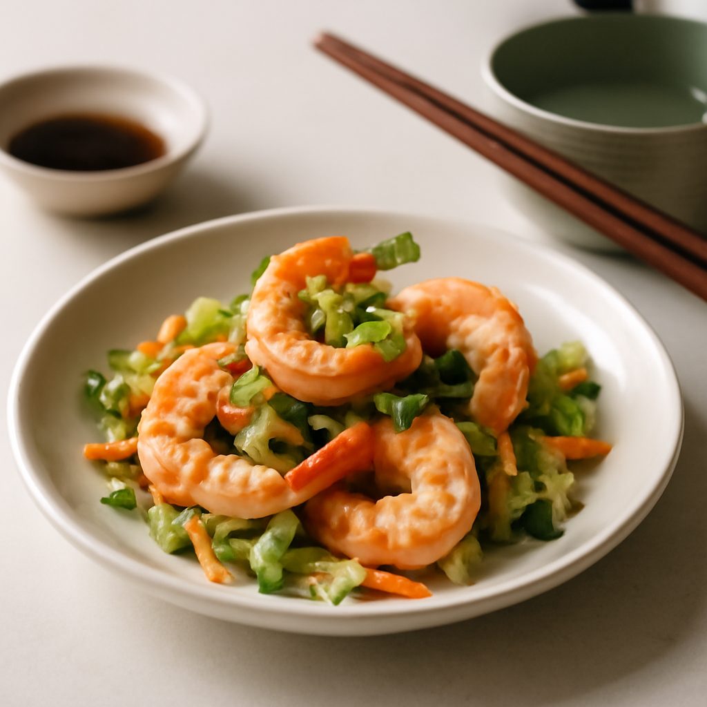 Gamberoni asiatici light marinati al ginger e salsa di soia