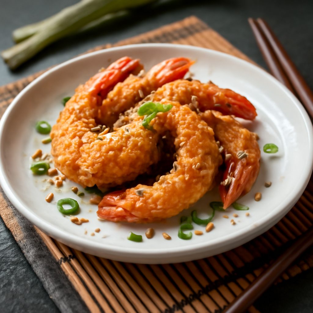 Gamberoni Croccanti con Salsa Agrodolce Asiatica