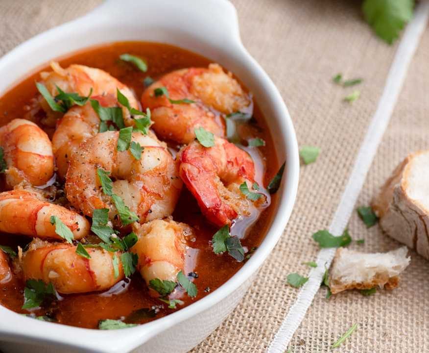 Gamberoni in salsa di cocco caramellata Protein