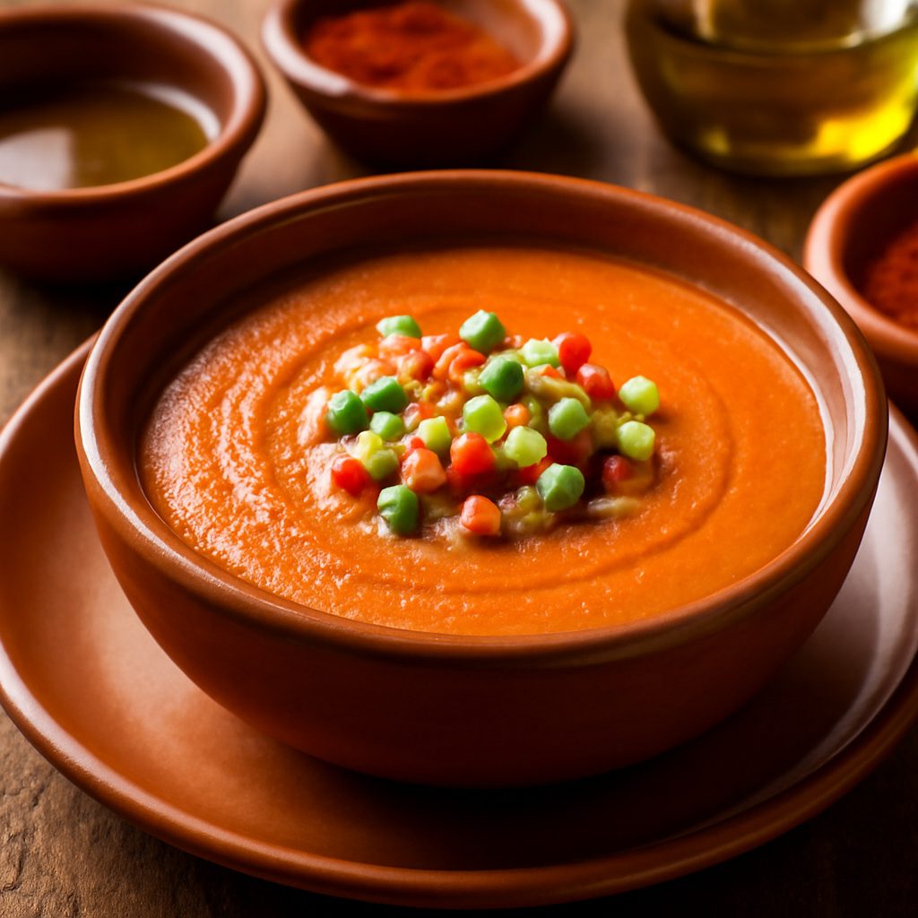 Gazpacho Low-Carb Fit con Tofu