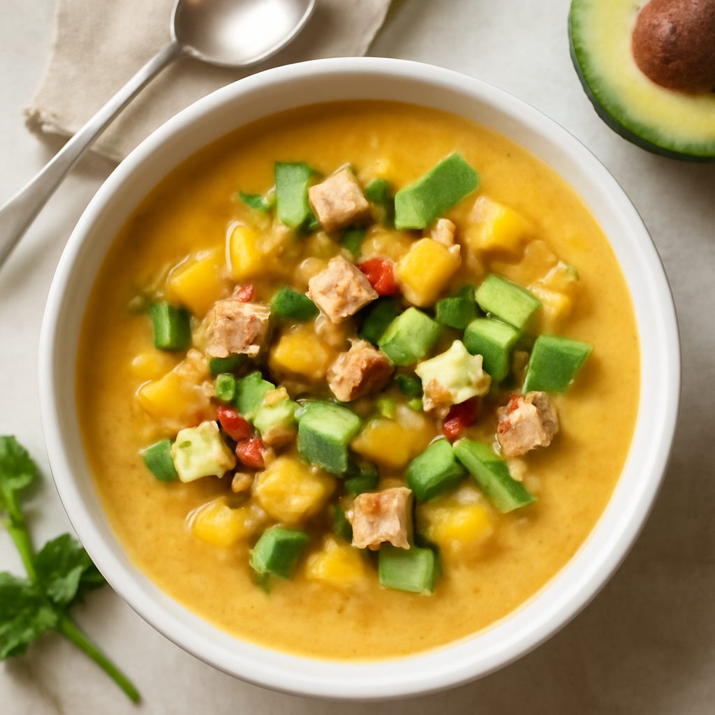 Gazpacho Mango e Avocado