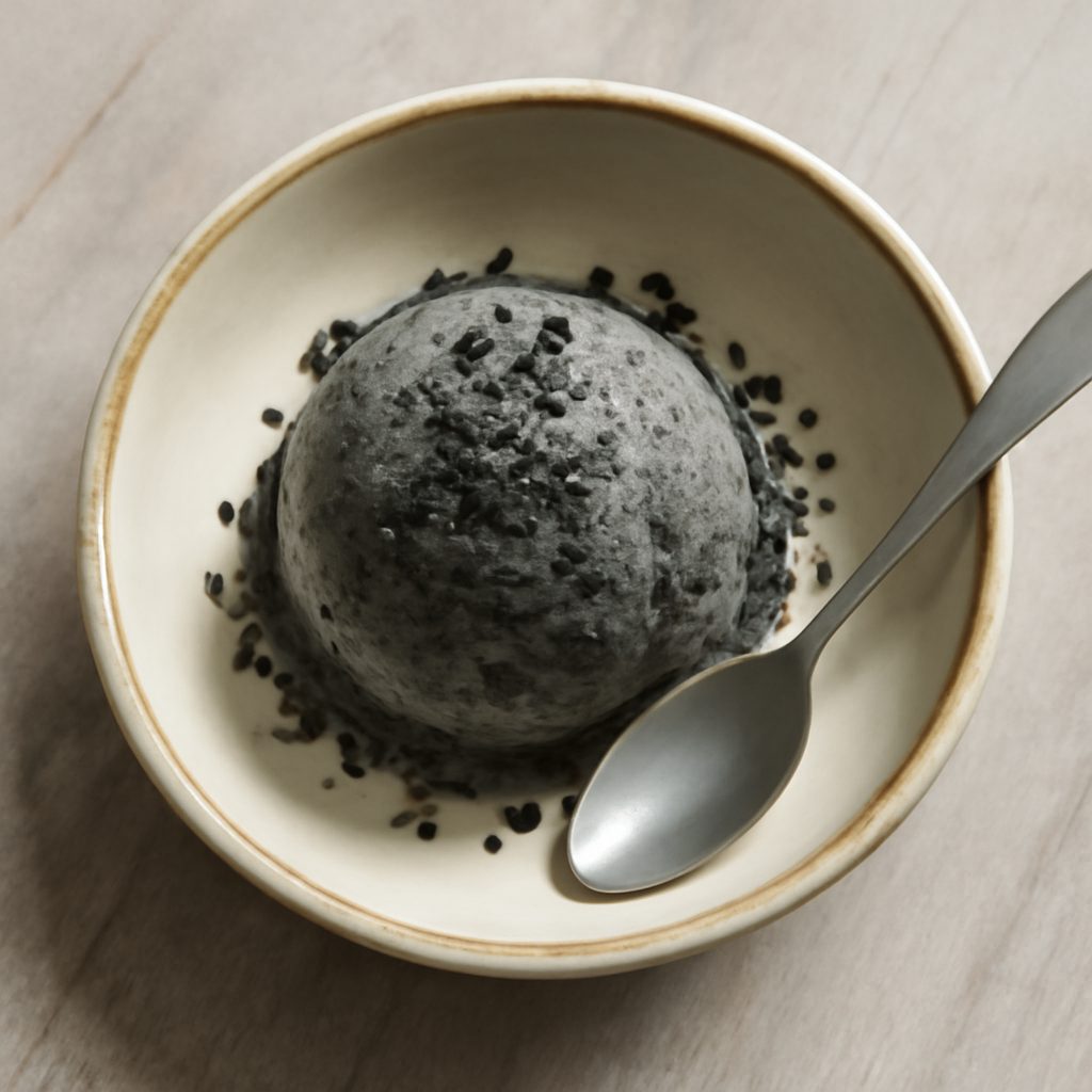 Gelato ai semi di sesamo nero Fit - Monoporzione Low-Carb Proteico