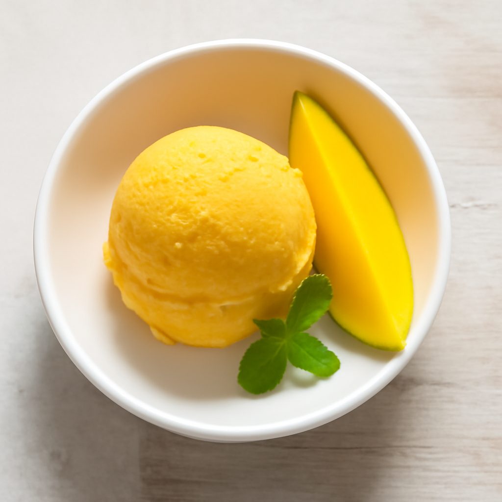 Gelato al Mango Proteico Low-Carb