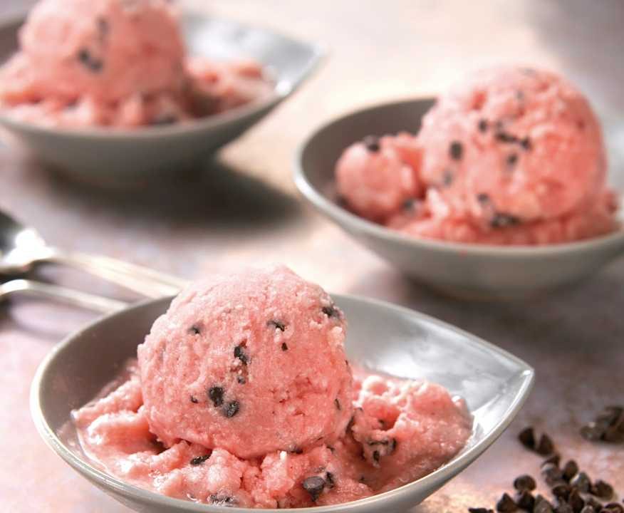 Gelato anguria e yogurt greco