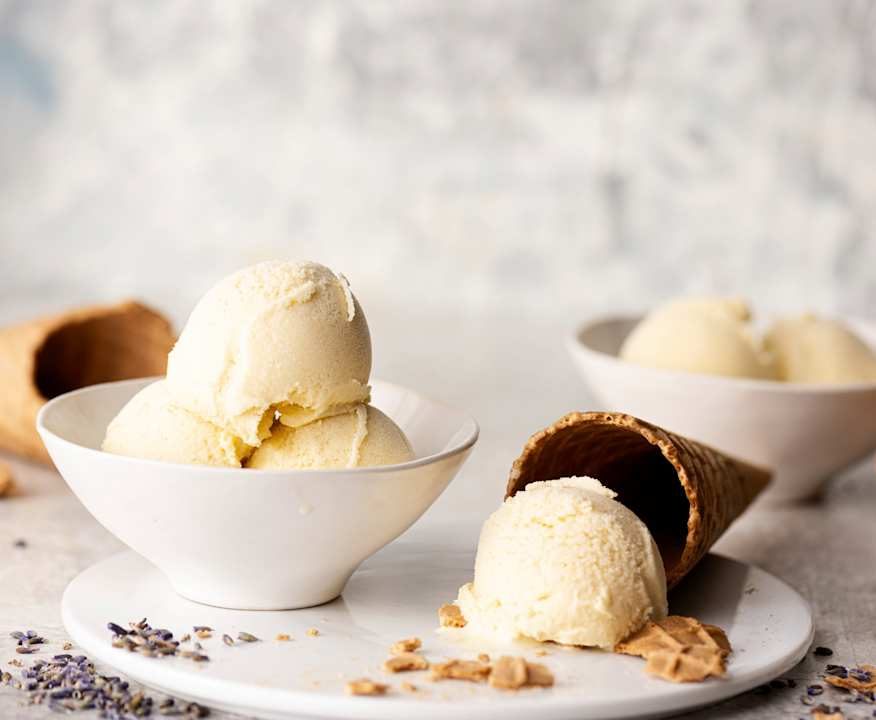 Gelato Gin e lavanda Protein