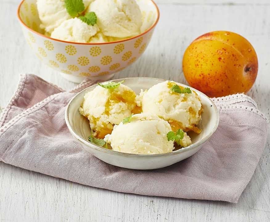 Gelato leggero alle albicocche Low Carb