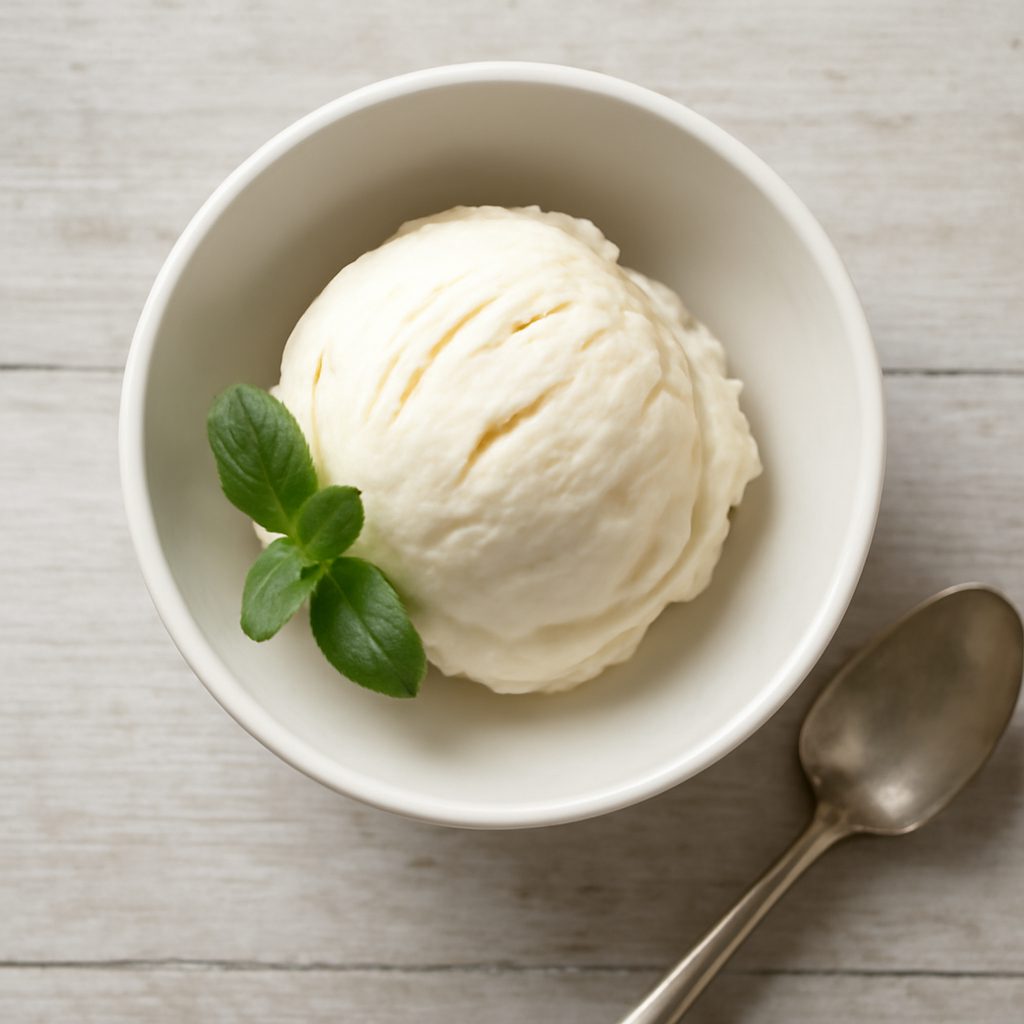 Gelato al Gorgonzola con Coulis di Fichi Low Carb