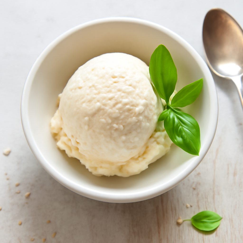 Gelato alla frutta secca con crumble agli agrumi Low Fat