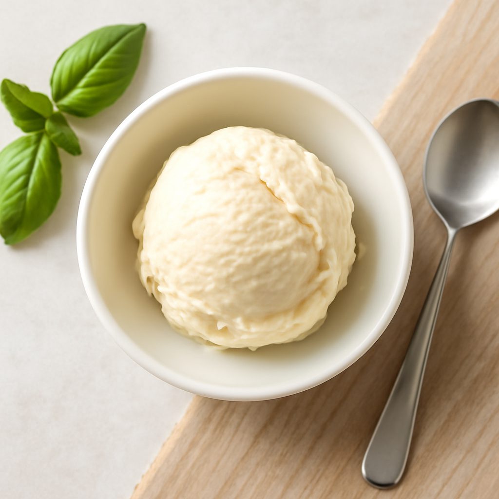 Gelato proteico alla nocciola low-carb