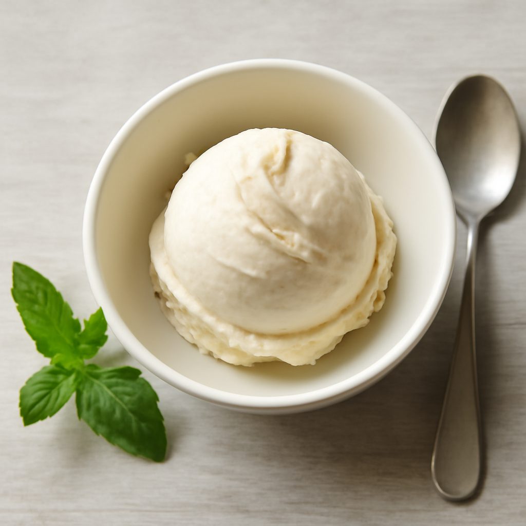 Gelato proteico di fagioli azuki low-carb