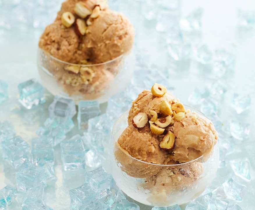 Gelato semplice alla nocciola Low Carb