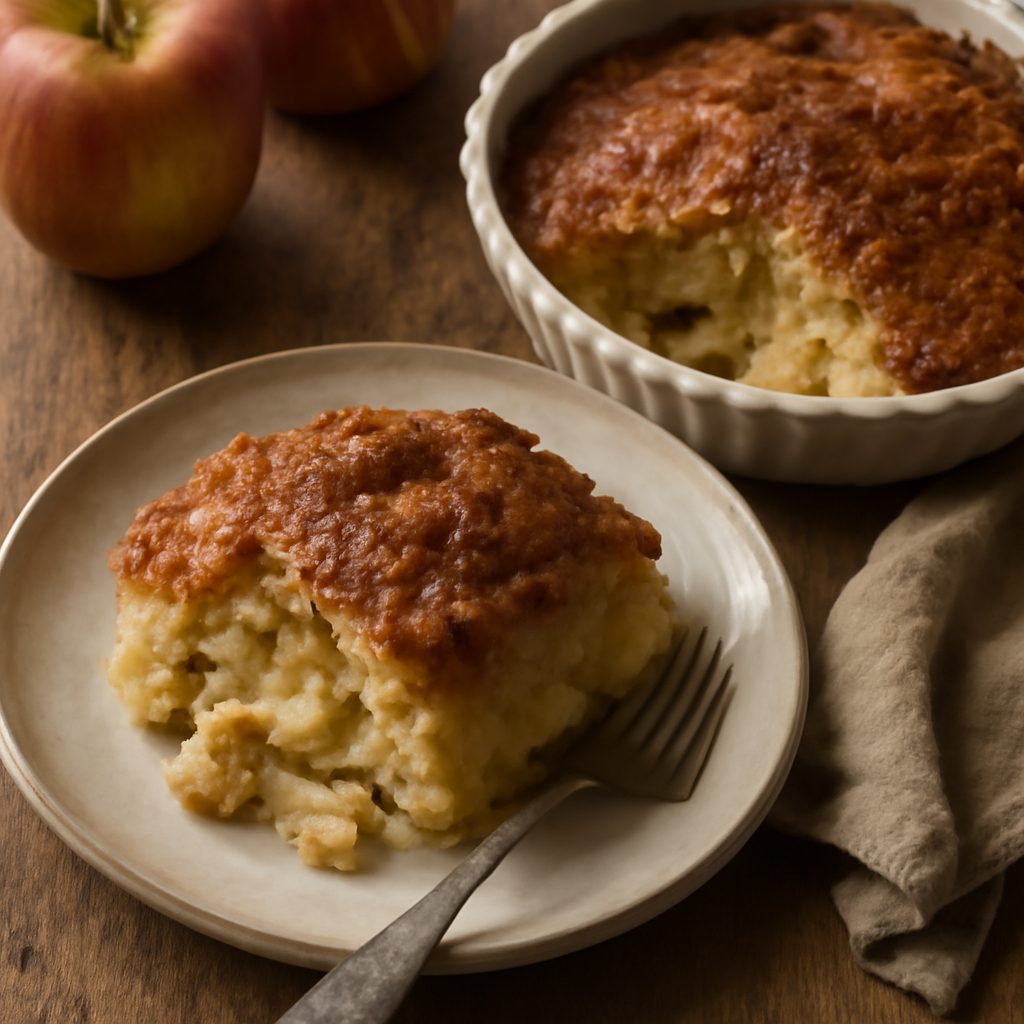 Pudding Cake alle Mele Tedesco Low Carb
