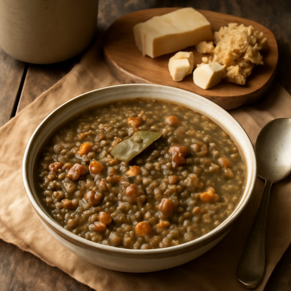 Zuppa di Lenticchie alla Tedesca