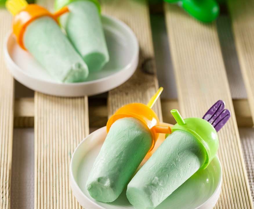 Ghiaccioli cremosi latte e menta Protein