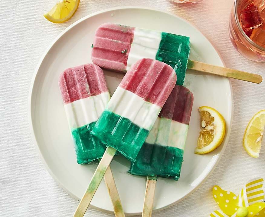 Ghiaccioli tricolore Low Fat