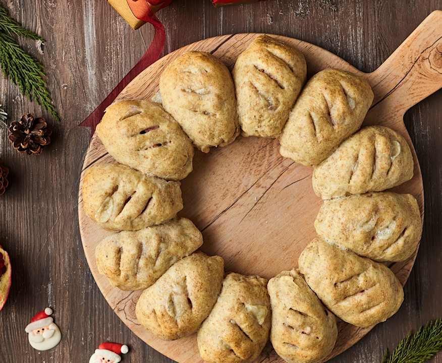 Ghirlanda di pane golosa Low Fat