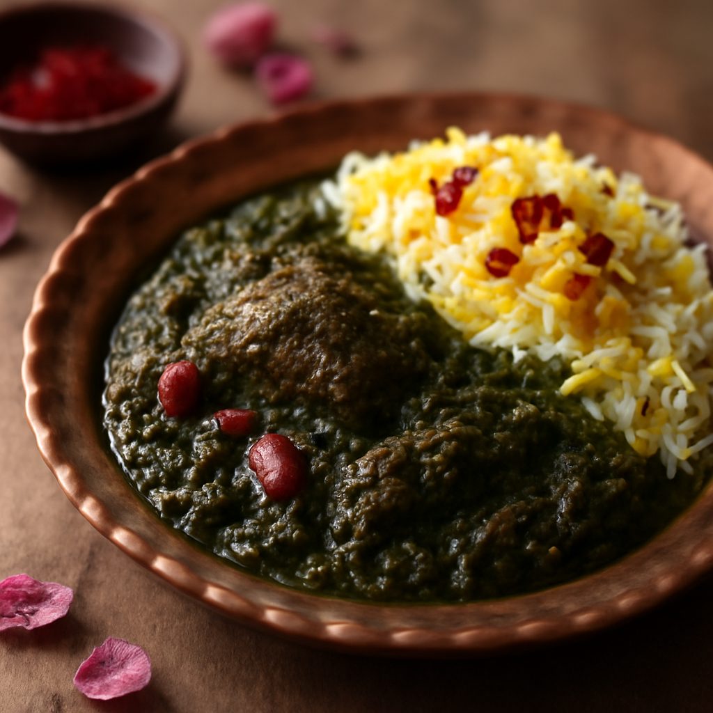 Ghormeh Sabzi Light - Umido Persiano di Manzo e Erbe Aromatiche