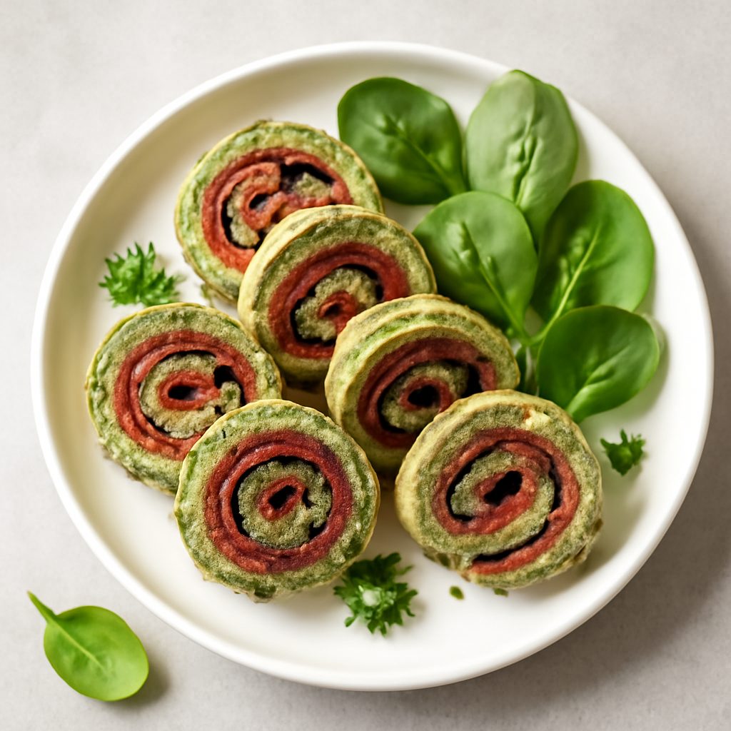 Girelle proteiche alle erbe con bresaola low-carb