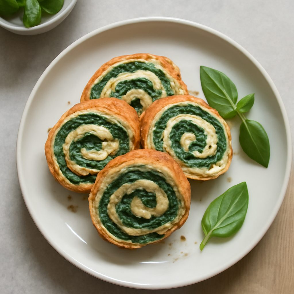 Girelle proteiche fit con pesto di noci