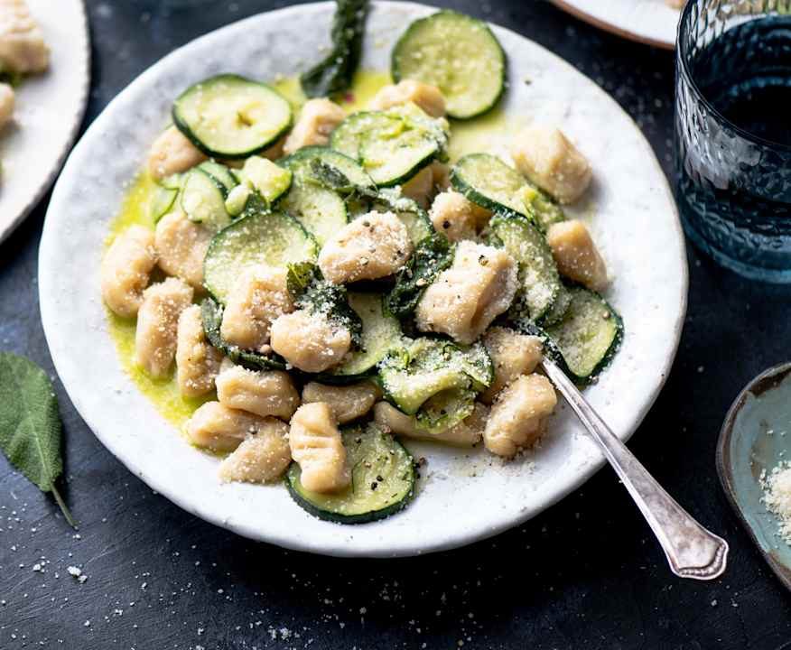 Gnocchi di patate con zucchine Protein
