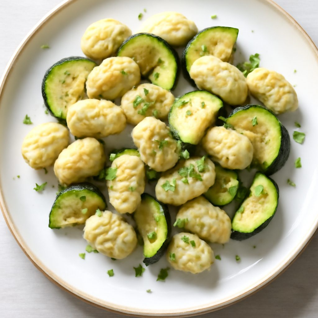Gnocchi di cavolfiore e zucchine Low Fat