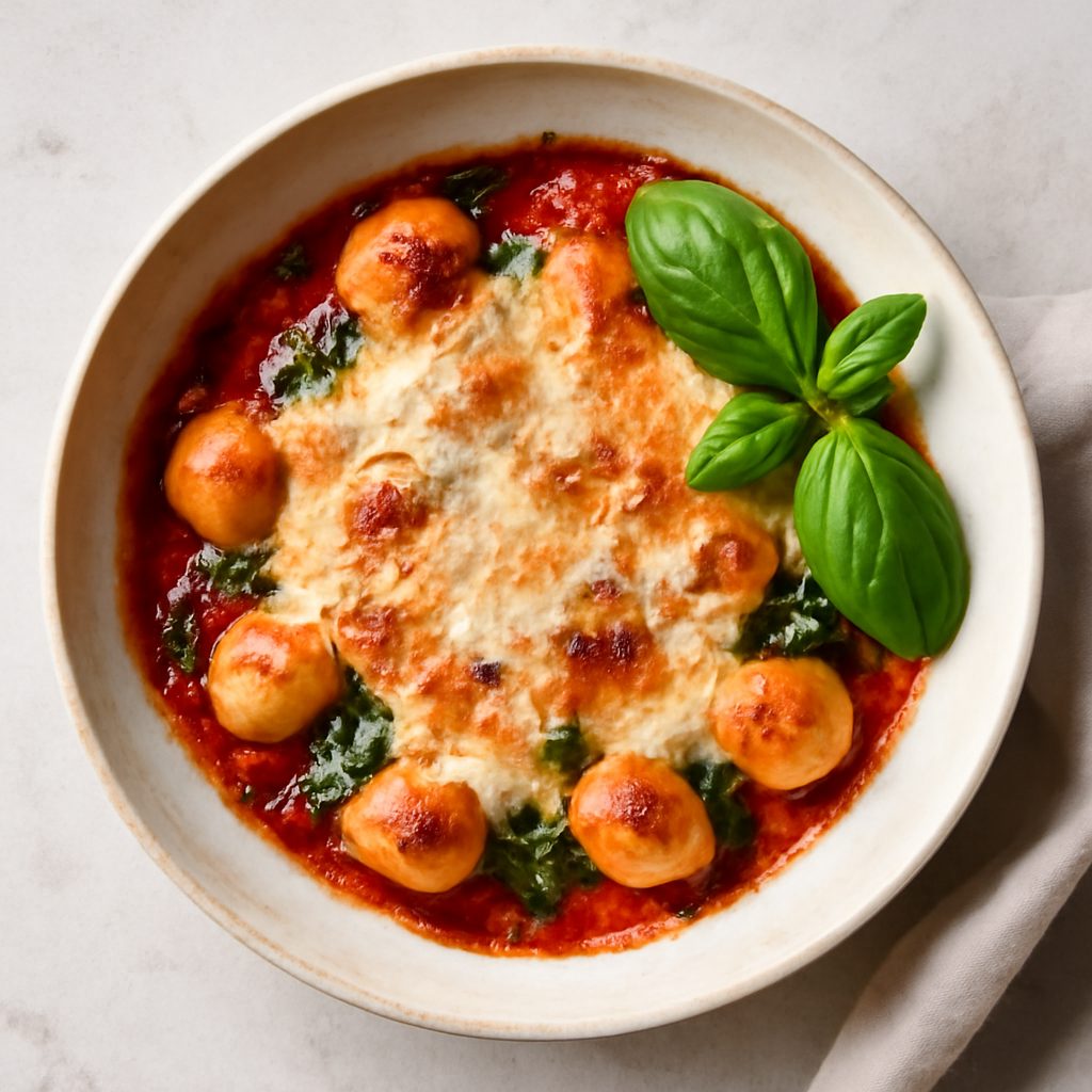 Gnocco al Forno con Ciccioli - Low Fat