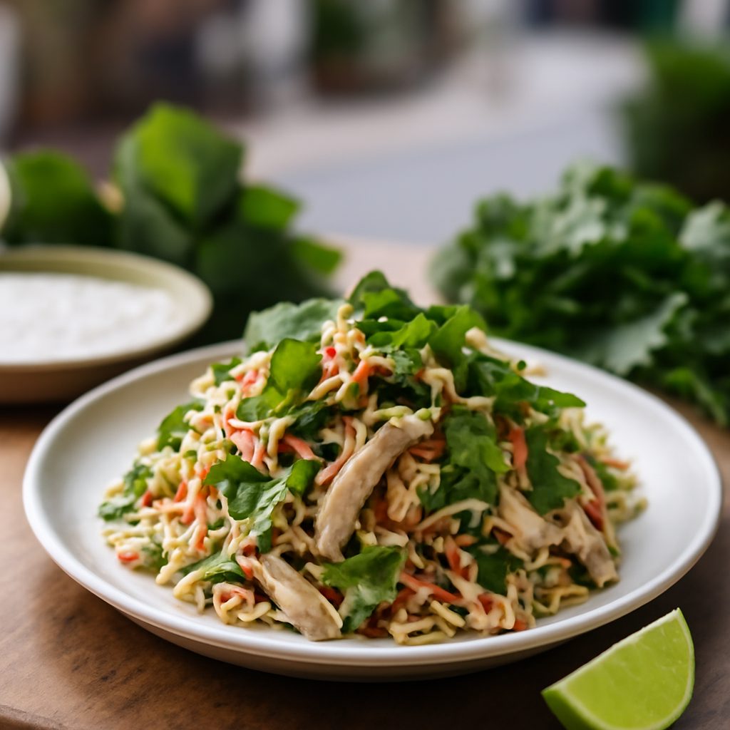 Goi Ga - Insalata Vietnamita di Pollo e Cavolo Low Carb